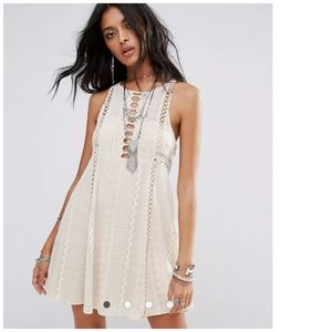 Free People Wherever You Go Mini Dress